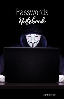 Paperback Password Notebook: Internet password logbook with alphabetical tabs, book for keeping passwords - (Medium Size: 5.5" x 8.5") (Book cover: [Large Print] Book