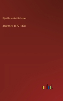 Hardcover Jaarboek 1877-1878 [Dutch] Book