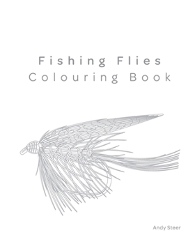 Paperback Fishing Flies - Colouring book