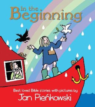 Hardcover In the Beginning: A Collection of Best Loved Bible Stories in Pictures. by Jan Pienkowski Book