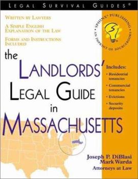 Paperback The Landlord's Legal Guide in Massachusetts Book