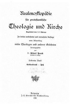 Paperback Realencyklopädie fur protestantische theologie und kirche [German] Book