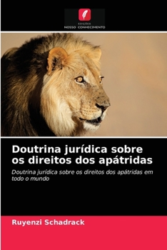 Paperback Doutrina jurídica sobre os direitos dos apátridas [Portuguese] Book