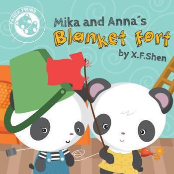 Paperback Mika and Anna's Blanket Fort (Panda Twins) Book