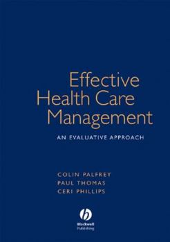 Paperback Effective Health Care Management Book
