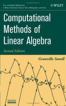 Hardcover Computational Methods of Linear Algebra Book