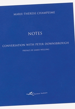 Paperback Conversation with Peter Downsbrough Book