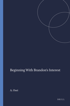 Paperback Beginning with Brandon's Interest Book