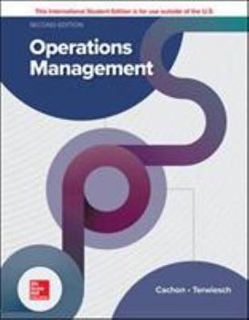 Paperback Operations Management 2nd Edition, International Student Edition. Book