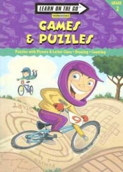 Paperback Games & Puzzles Gr. 2 (Learn on the Go) Book