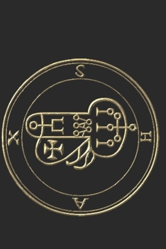 SHAX: SIGIL KING SOLOMON 72 DEMON GOETIA 6" x 9" 100 PAGE EVOCATION JOURNAL