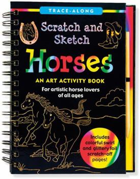 Misc. Scratch & Sketch Horses Book