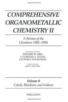 Hardcover Comprehensive Organometallic Chemistry II, Volume 8: Cobalt, Rhodium and Iridium Book