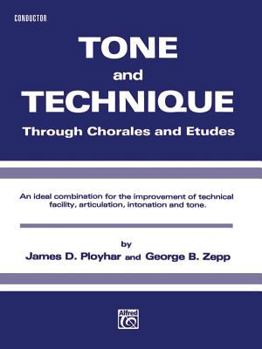 Paperback Tone and Technique: Through Chorales and Etudes (Baritone (T.C.)) Book