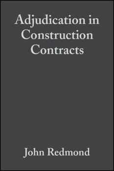 Hardcover Adjudication in Construction Contracts Book