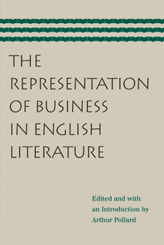 Paperback The Representation of Business in English Literature Book