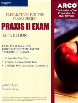 Paperback Prep for Praxis: Praxis II Exam 2003 Book