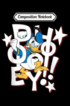 Composition Notebook: Disney Donald Duck Phooey  Journal/Notebook Blank Lined Ruled 6x9 100 Pages