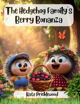 Paperback The Hedgehog Family's Berry Bonanza [Large Print] Book
