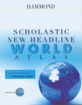 Paperback Hammond, Scholastic New Headline World Atlas Book