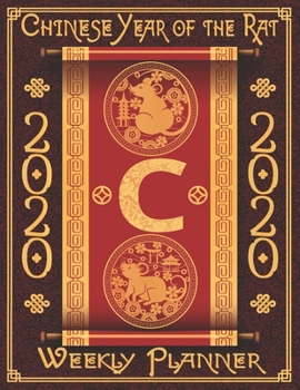 2020 Weekly Planner - Chinese Zodiac Year of the Rat Monogram Initial Letter "C": Astrology 12-Month Large Print Letter-Sized A4 Schedule Organizer by ... in USA (2020 Chinese Zodiac Year of the Rat)