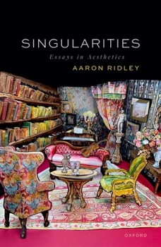 Hardcover Singularities: Essays in Aesthetics Book