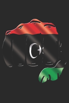 Paperback Libya Notebook: Libya Notebook - college book - diary - journal - booklet - memo - composition book - 120 sheets - Dot Grid paper 6x9 Book