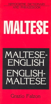 Paperback Maltese-English/English-Maltese Dictionary and Phrasebook Book