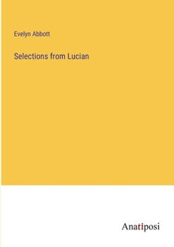 Paperback Selections from Lucian Book