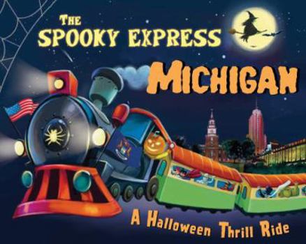 Hardcover The Spooky Express Michigan Book