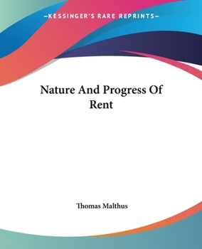 Paperback Nature And Progress Of Rent Book