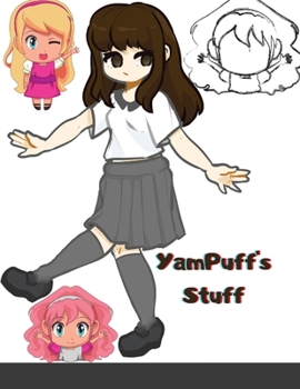 Paperback YamPuff's Stuff: A Kawaii Coloring Book of Chibis and Cute Girls Book