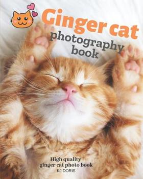 Paperback Ginger cat photography book: High quality ginger cat photo book