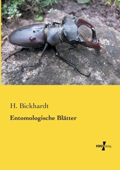 Paperback Entomologische Blätter [German] Book