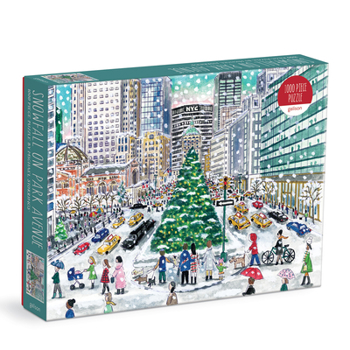 Misc. Michael Storrings Snowfall on Park Avenue 1000 Piece Puzzle Book