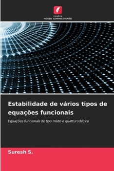Paperback Estabilidade de vários tipos de equações funcionais [Portuguese] Book