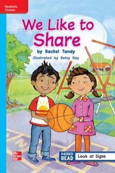 Paperback Reading Wonders, Grade 1, Leveled Reader We Like to Share, on Level, Unit 1, 6-Pack Book