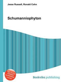 Paperback Schumanniophyton Book