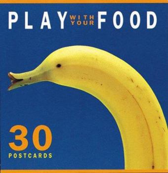 Card Book Play with Your Food: 30 Postcards Book