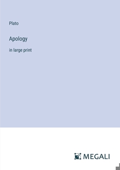 Paperback Apology: in large print Book