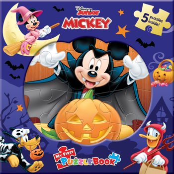 Gift Disney Mickey Halloween My First Puzzle Book