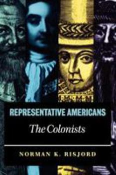 Paperback Representative Americans: The Colonists Book