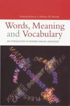 Paperback Words, Meaning and Vocabulary: An Introduction to Modern English Lexicology (Open Linguistics Series) Book
