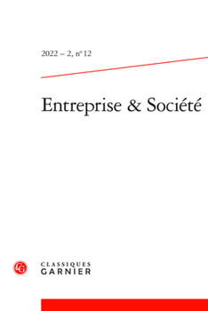 Paperback Entreprise & Societe. 2022 - 2, N12 [French] Book