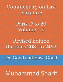 Paperback Commentary on Last Scripture Volume - 5: The Criterion of Right and Wrong Book