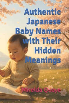 Paperback Authentic Japanese Baby Names with Their Hidden Meanings Book