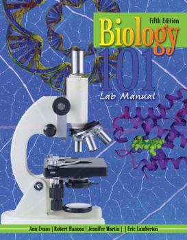 Spiral-bound Biology 101 Lab Manual Book