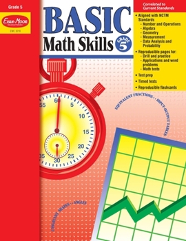 Paperback Basic Math Skills Grade 5 Book