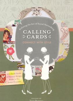 Paperback Calling Cards: Connect with Style: Refining the Art of Social Networking Book