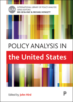 Hardcover Policy Analysis in the United States Book